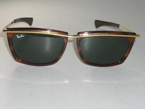 GAFAS DE SOL VINTAGE B&L RAY-BAN L1005 ARISTA/TORT G15 UV RECTANGULARES OLYMPIAN II - Imagen 1 de 6