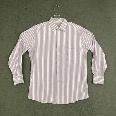 Tommy Bahama Dress Shirt Mens 16-32/33 Purple Striped Button Up Long Sleeve Dad - Image 1 of 4