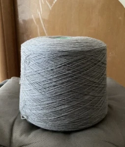 Rocca Filato Biagioli Cash 30 Misto Cashmere Nm 2/26 Colore Grigio 950 Gr - Foto 1 di 3