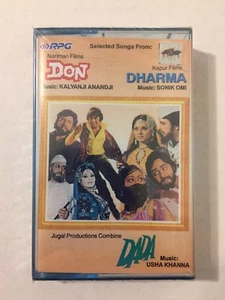 SEALED Don Bollywood Soundtrack Cassette Tape New Kalyanji Anandji Dharma Dada - Picture 1 of 7