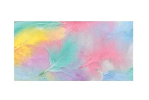 Plumas grandes de marabú de primavera pastel de 0,25 OZ - aproximadamente 3-8" de largo - Imagen 1 de 2