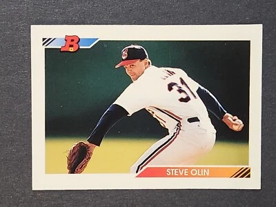 1992 Bowman Baseball #236 Steve Olin - Image 1 of 2