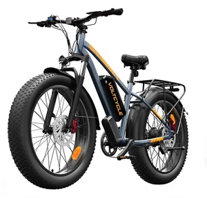 Electric Bike 1000W 48V/18.2Ah 26" Fat Tire e bike E Bicycle 7 Speed for Adult - Picture 1 of 10