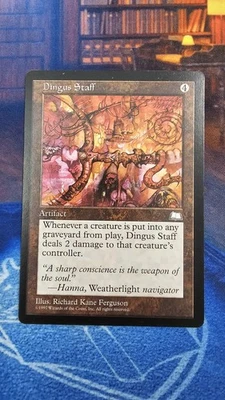 1 X Dingus Staff Weatherlight Regular - Image 1 of 4