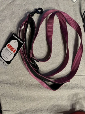 Kong розовый руки бесплатный поводок, 6 футов x 1 дюйм, совершенно новый, Бесплатная доставка  - Изображение 1 из 2