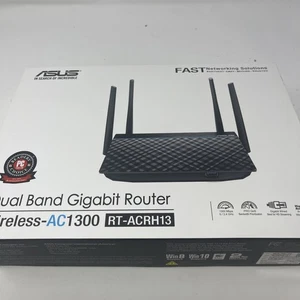 ASUS RT-ACRH13 867 Mbps 4 Port Gigabit Router (RT-ACRH13) - Bild 1 von 8