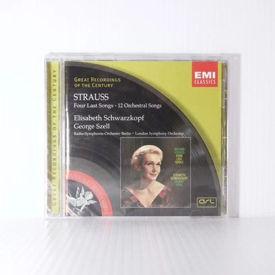Strauss: Four Last Songs; 12 Orchestral Songs (Great Recordings of the Century) Foto 1 de 2