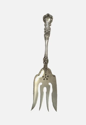 Tenedor para servir carne fría Gorham plata esterlina patrón Buttercup 6 7/8" y 41,5 gm Foto 1 de 4