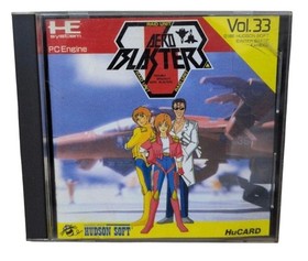 [Working] NEC PC Engine Game Software Aero Blasters Hudson So