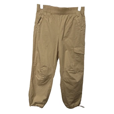 Studio Women's 30 Beige Loose Fit Cargo Joggers Gorpcore Urban Streetwear Y2K - Image 1 of 4