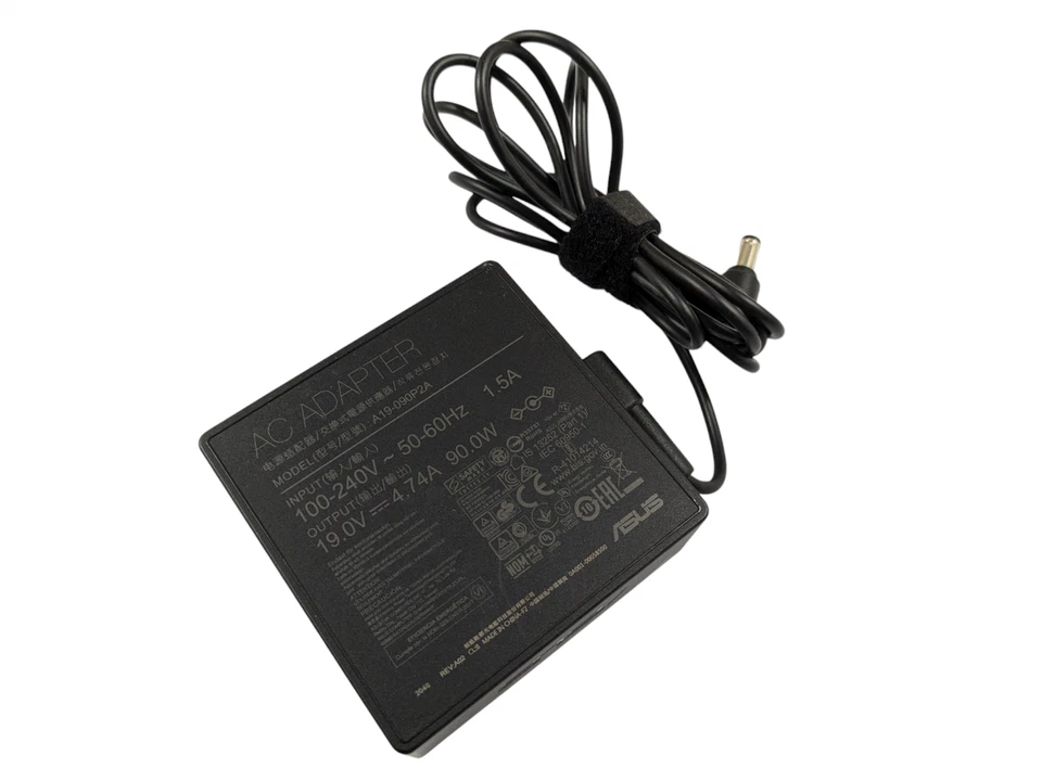 Asus A19-090P2A 19V 4.74A 90W 5.5mm x 2.5mm Power Adapter Charger - Image 1 of 1