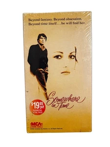 1991 MCA Universal VHS: 1980 Somewhere in Time (Christopher Reeve, Jane Seymour) - Picture 1 of 2