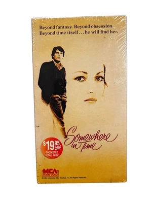 1991 MCA Universal VHS: 1980 Somewhere in Time (Christopher Reeve, Jane Seymour) - Image 1 of 2