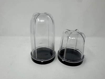 Juego de 2 tazas de repuesto Magic Bullet con tapas para MB1001B Foto 1 de 3