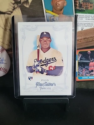 2013 Topps Allen & Ginter #44 Yasiel Puig RC Rookie Los Angeles Dodgers 🔥 - Image 1 of 4