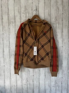 Adidas Wales Bonner Harris Wendejacke Gr. Small beige gemustert Full Zip - Bild 1 von 20