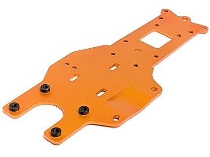 HPI Racing 87482 Rear Chassis Plate Orange - Image 1 of 1