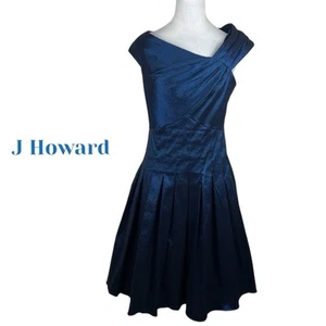 Jessica Howard Sapphire Blue Party Event Occasion Dress NWT Size 12 - Picture 1 of 13