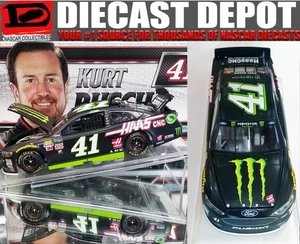 KURT BUSCH 2017 MONSTER HAAS 1/24 ACTION - Picture 1 of 9