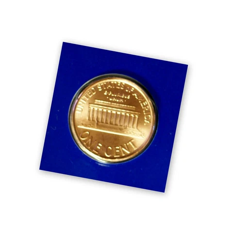 2008 P Lincoln Penny ~ Satin Mint Strike ~ In Original Mint Wrap from Mint Set Cover