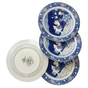 Noritake Epoch Mr. Snowman Collection Set de 4 platos de ensalada muñeco de nieve - Imagen 1 de 13