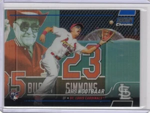 2022 Topps Stadium Club Chrome LARS NOOTBAAR Blue Refractor /199 - Picture 1 of 2