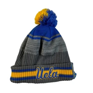 UCLA Bruins Under Armour winter hat ski cap toboggan w/ pom on top - Picture 1 of 2