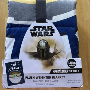 NEU DISNEY STAR WARS BABY YODA MANDALORIAN DAS KIND GEWICHTETE DECKE 4,5 PFUND - Bild 1 von 2