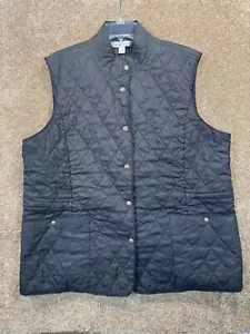 Gilet donna fiori lilla - trapuntato nero morbido 2XL caldo - Foto 1 di 8