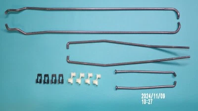 82 87 Chevy Truck Blazer Suburban C10 K5  Door Latch Handle Lock Linkage Rod Set - Image 1 of 4