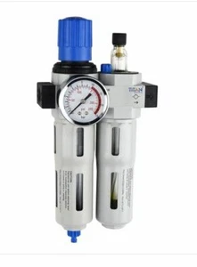16 bar Nennluftdruckfilter Regler Schmierstoffe Full Range, mit Messgerät - Bild 1 von 1