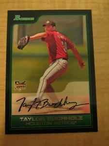 2006 Bowman Draft Taylor Buchholz novato #BDP37 Houston Astros - Imagen 1 de 2