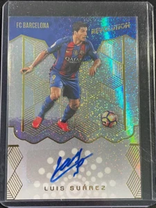 Panini 2017 Revolution Soccer FC Barcelona Luis Suarez Auto SSSSSSP RARE - Picture 1 of 2