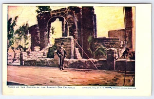 Ruins Church Of Advent San Francisco 1906 earthquake California Postcard B200 - Picture 1 of 2