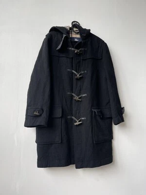 Burberry London Wool Duffle Coat Black Jacket Size 8 REG  - Image 1 of 4