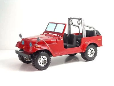 Bburago 22033 JEEP Wrangler "Met Rosso" METAL Scala 1:24 - Immagine 1 di 2
