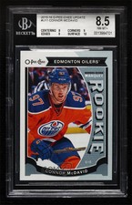 2015-16 Upper Deck O-Pee-Chee Update Connor McDavid #U11 BGS 8.5 Rookie RC