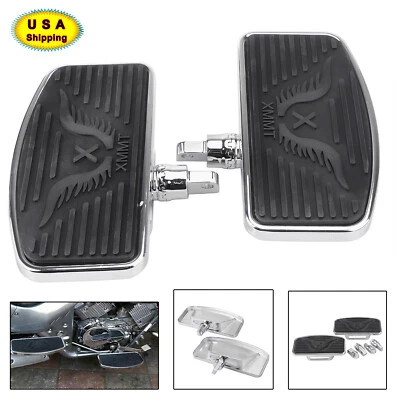 Tableros de piso delanteros para Harley Road King Softail Sportster Honda Foto 1 de 4