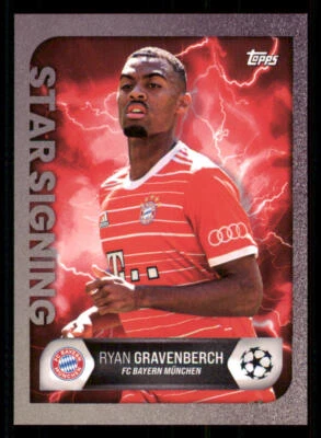 2022-23 Topps UCL Star Signing - Ryan Gravenberch - Image 1 of 2