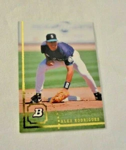 2005 BOWMAN - ALEX RODRIGUEZ SS. SEATTLE MARINERS THROW BACK CARD 94-AR - Picture 1 of 4