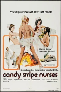 CANDY STRIPE KRANKENSCHWESTERN [1974] Original 1-Blatt Poster - Bild 1 von 1