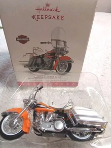 Hallmark Harley Davidson Motorcycle Milestones 1968 FLH Electra Glide 19 & Final - Bild 1 von 7