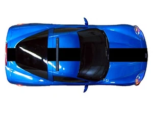 16" Center RACING STRIPES Vinyl also Carbon Fiber (Fits Chevy CORVETTE C6 & C5) - Picture 1 of 22