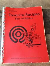 Recettes électriques rurales préférées livre de recettes deuxième édition, 1972 Camilla Géorgie