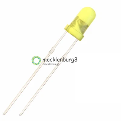 100PCS  3MM LED yellow COLOR yellow LIGHT Super Bright NEW - Bild 1 von 4