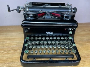 1936 Royal KHM Serviced Working Vintage Desktop Typewriter - Picture 1 of 9