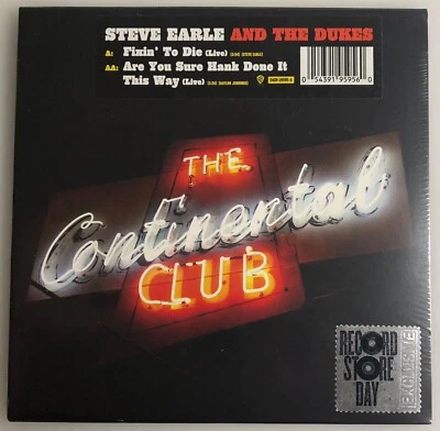 Steve Earle nd The Dukes / Fixin' To Die / Exclusive 2017 RSD 45 & PS / Mint - Image 1 of 4