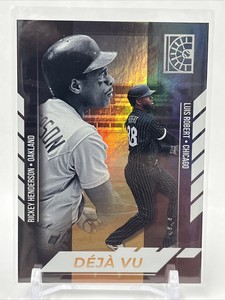 2022 Capstone Deja-Vu DV-4 Rickey Henderson Luis Robert