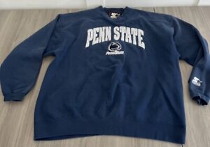 Vintage Penn State Nittany Lions Starter Brand Sweatshirt Size XL Rare HTF