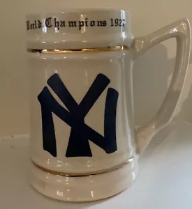 New York Yankee 1927 World Championship Series Ceramic Stein - Picture 1 of 5